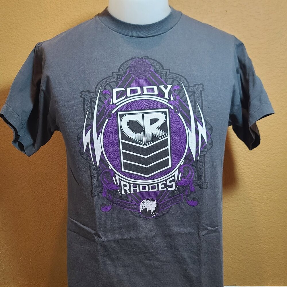 Vintage 2011 WWE Authentic Cody Rhodes T-shirt (Gray) Adult Medium